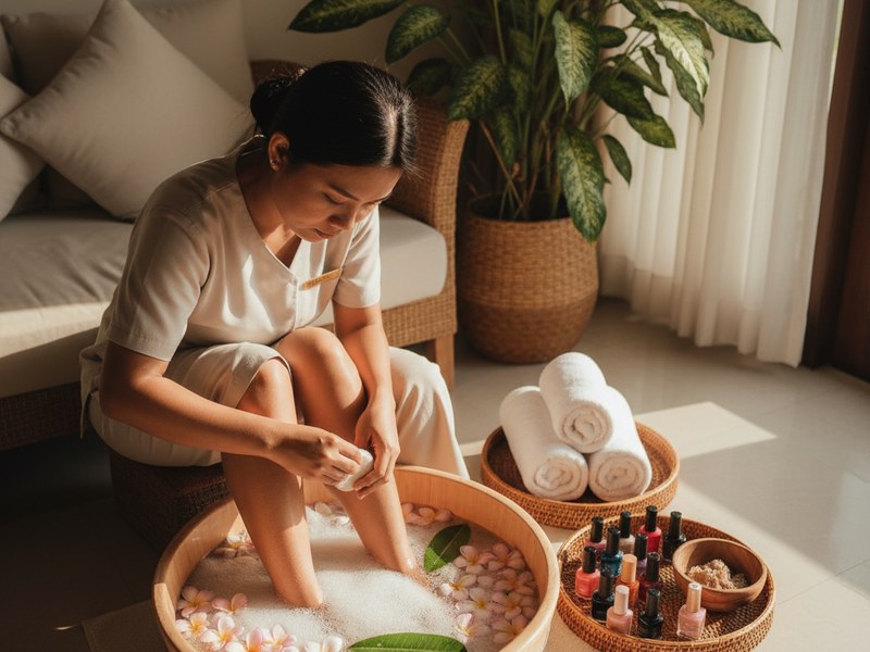 Pedicure - 45 min - Rp 150.000